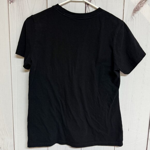 The North Face Rainbow Logo T-Shirt Womens Medium Black Graphic EUC - Picture 3 of 8